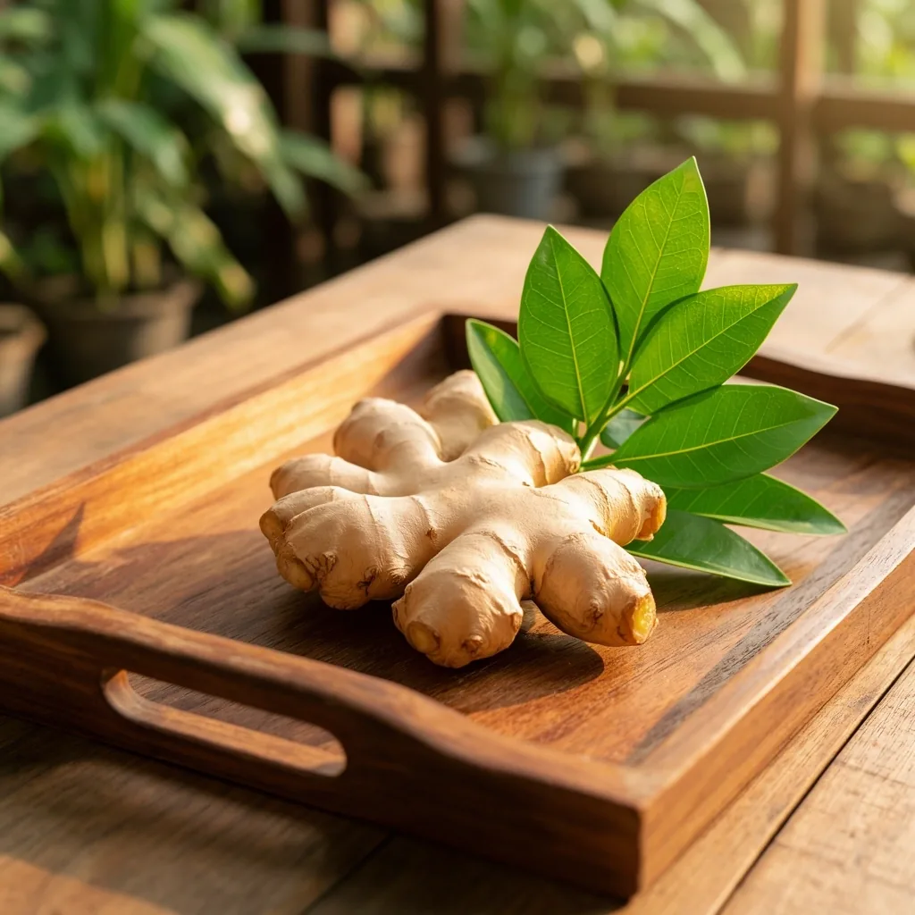 Ginger rhizome