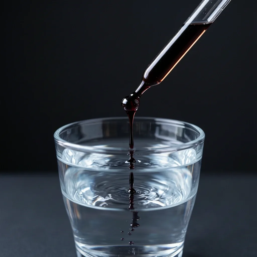 Liquid concentrate drops