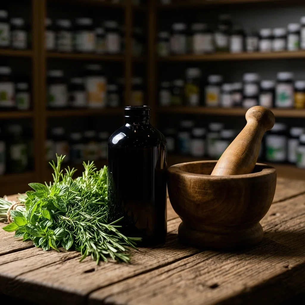Nutritional blend bottle