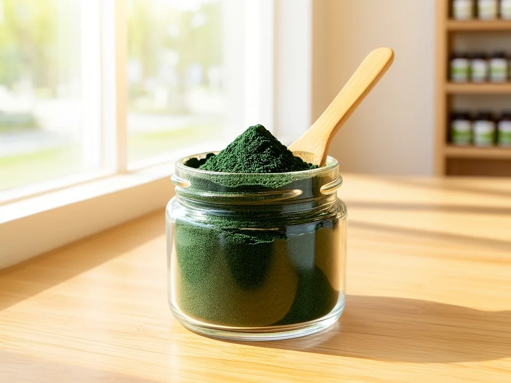 Spirulina superfood powder